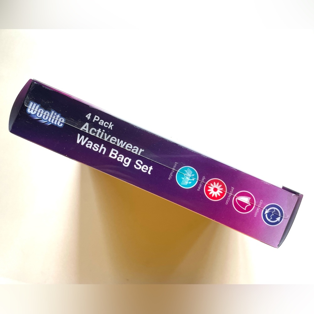 Woolite 4 Pack Activewear And Delicates Wash Bag Set - Picture 6 of 6